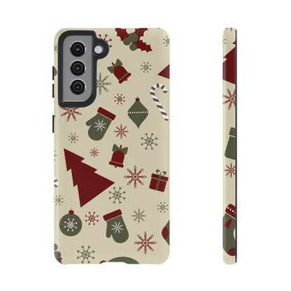 Vintage Holiday Cheer - Samsung Galaxy Series Case