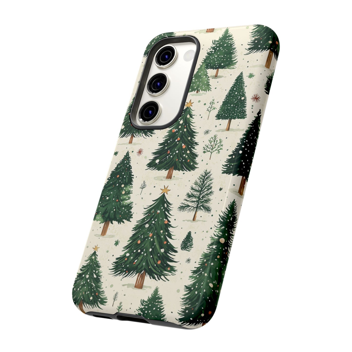 Festive Christmas Tree Forest Pattern – Samsung Galaxy Series Case