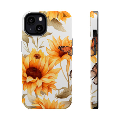 Sunflower & Monarch Garden - MagSafe iPhone Series Case