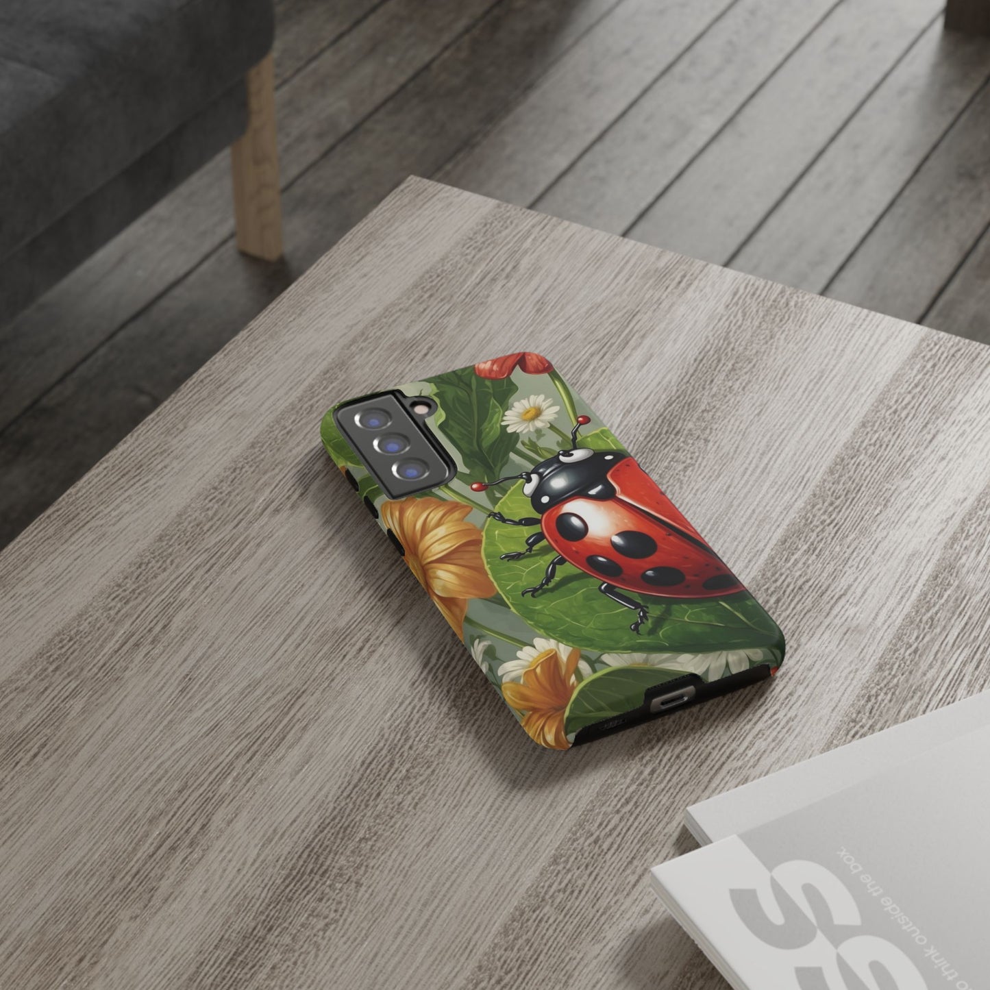 Ladybug Garden Samsung Galaxy Case – Nature-Inspired Design