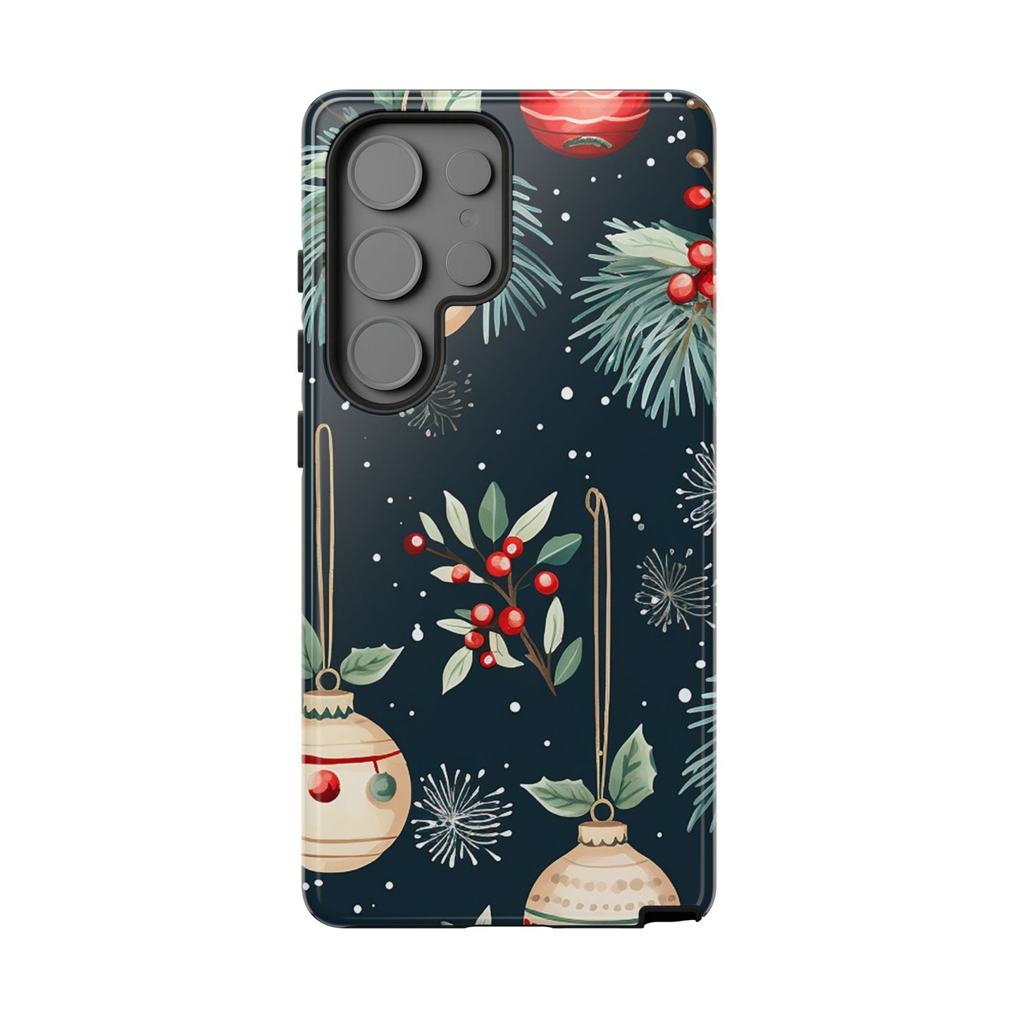 Elegant Christmas Ornaments and Pine - Samsung Galaxy Series Case