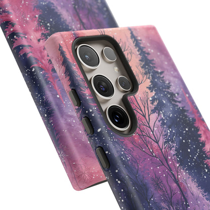 Sunset Snow Forest - Samsung Galaxy Series Case