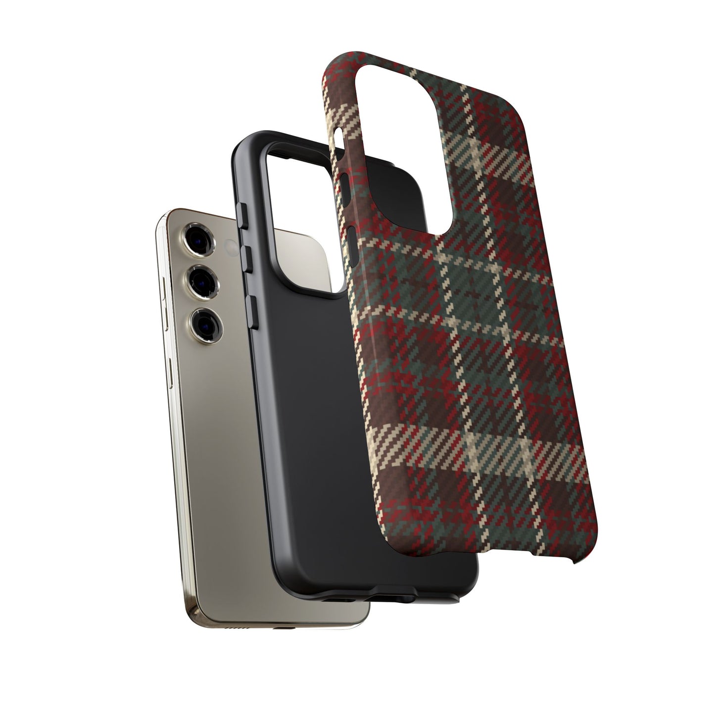 Cozy Rustic Plaid - Samsung Galaxy Series Case