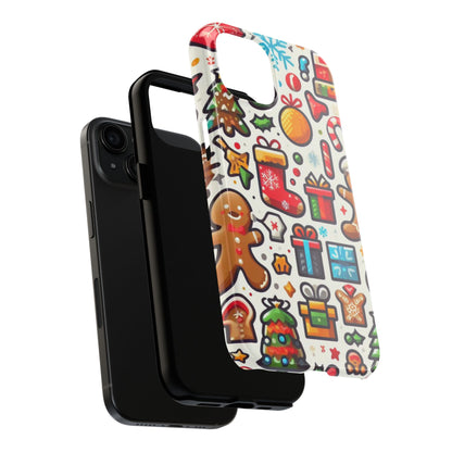 Festive Christmas Icons Pattern – iPhone Series Case