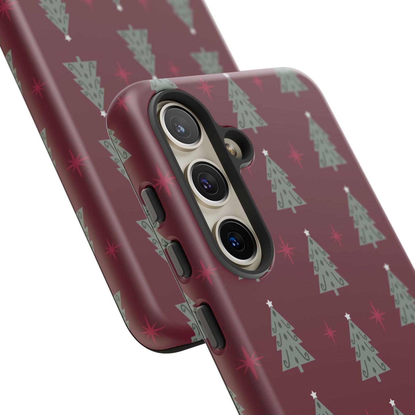 Retro Christmas Tree Pattern – Samsung Galaxy Series Case