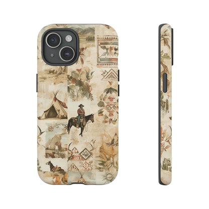 Western Collage Case | Vintage Country Aesthetic