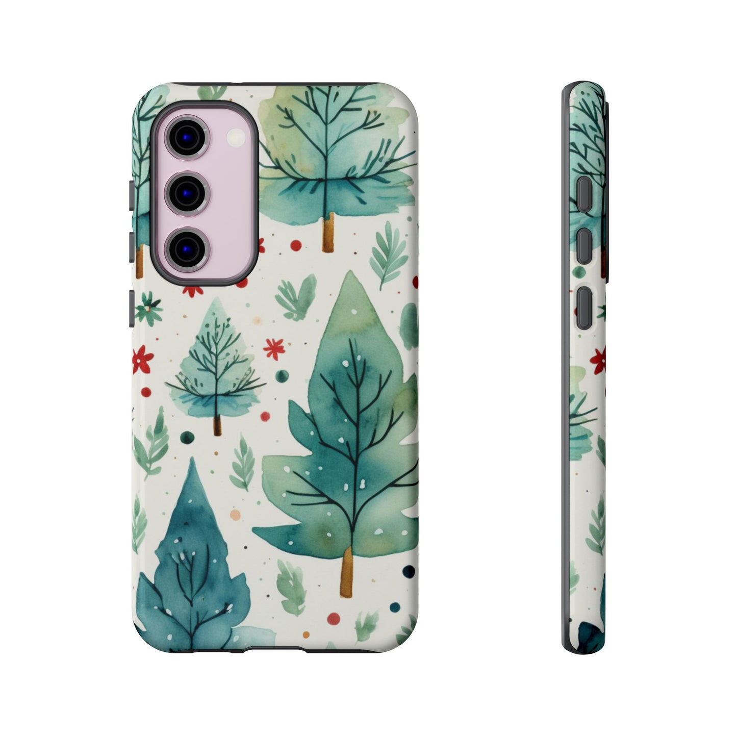 Watercolor Winter Forest -  Samsung Galaxy Series Case