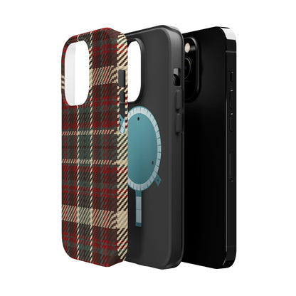 Cozy Rustic Plaid - MagSafe iPhone Series Case