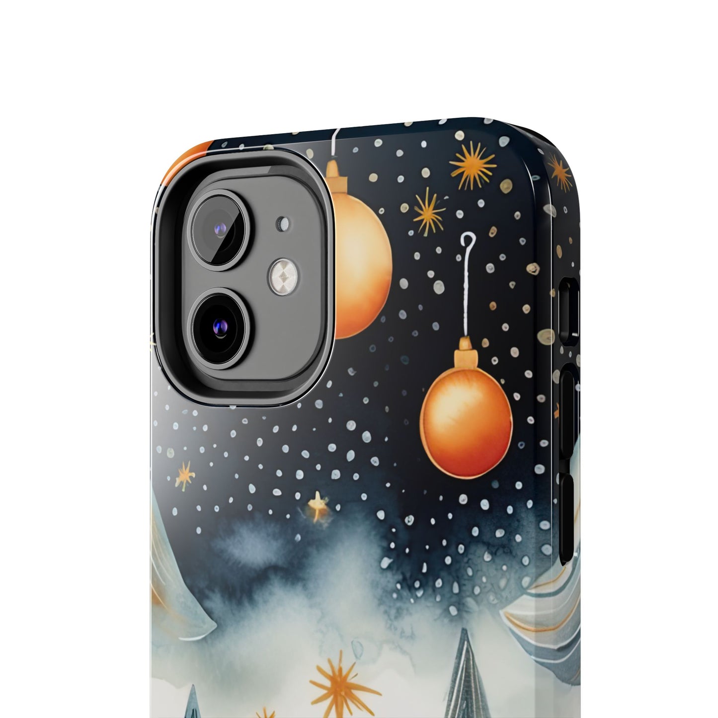 Winter Wonderland Gold Ornament – iPhone Series Case