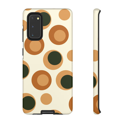 Retro Earthy Circles - Samsung Galaxy Case