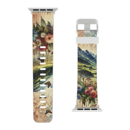 Nature's Escape Mountain Apple Watch Band