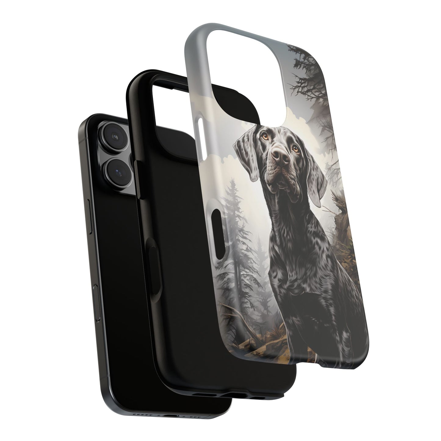 German Shorthair Pointer Phone Case - Tough & Durable with Dual Layer Protection!