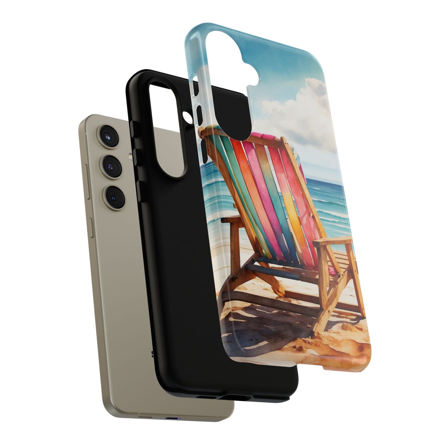 Vibrant Beach Escape Samsung Galaxy Case – Colorful Summer Design