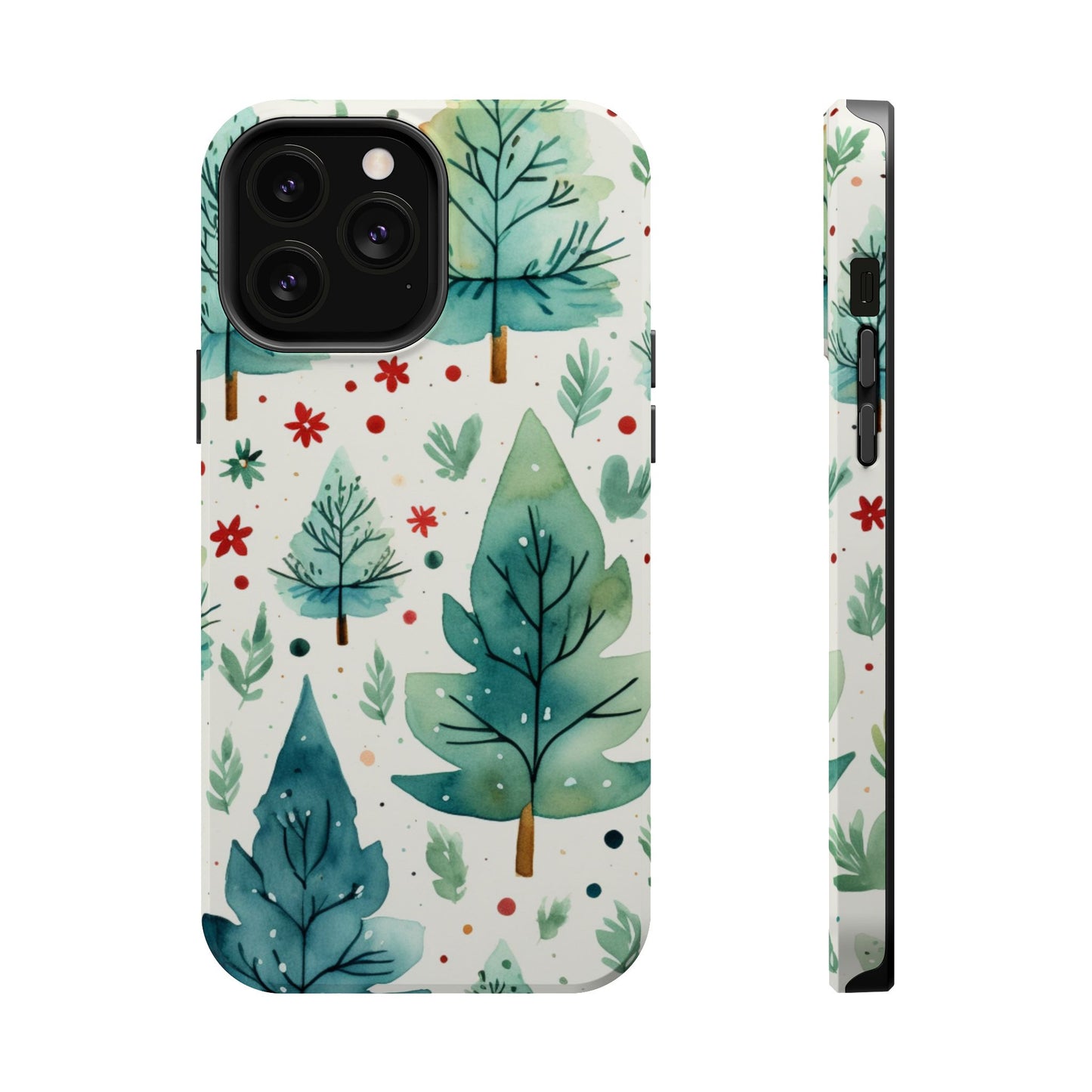 Watercolor Winter Forest - MagSafe iPhone Series Case