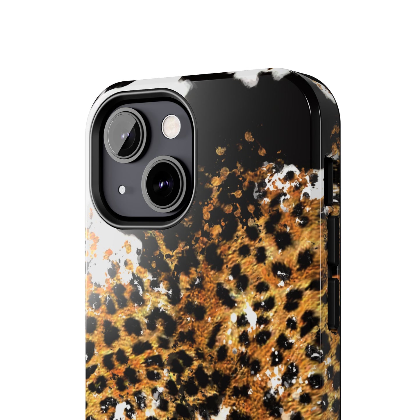 Bold Leopard Ink Splash - iPhone Series Case