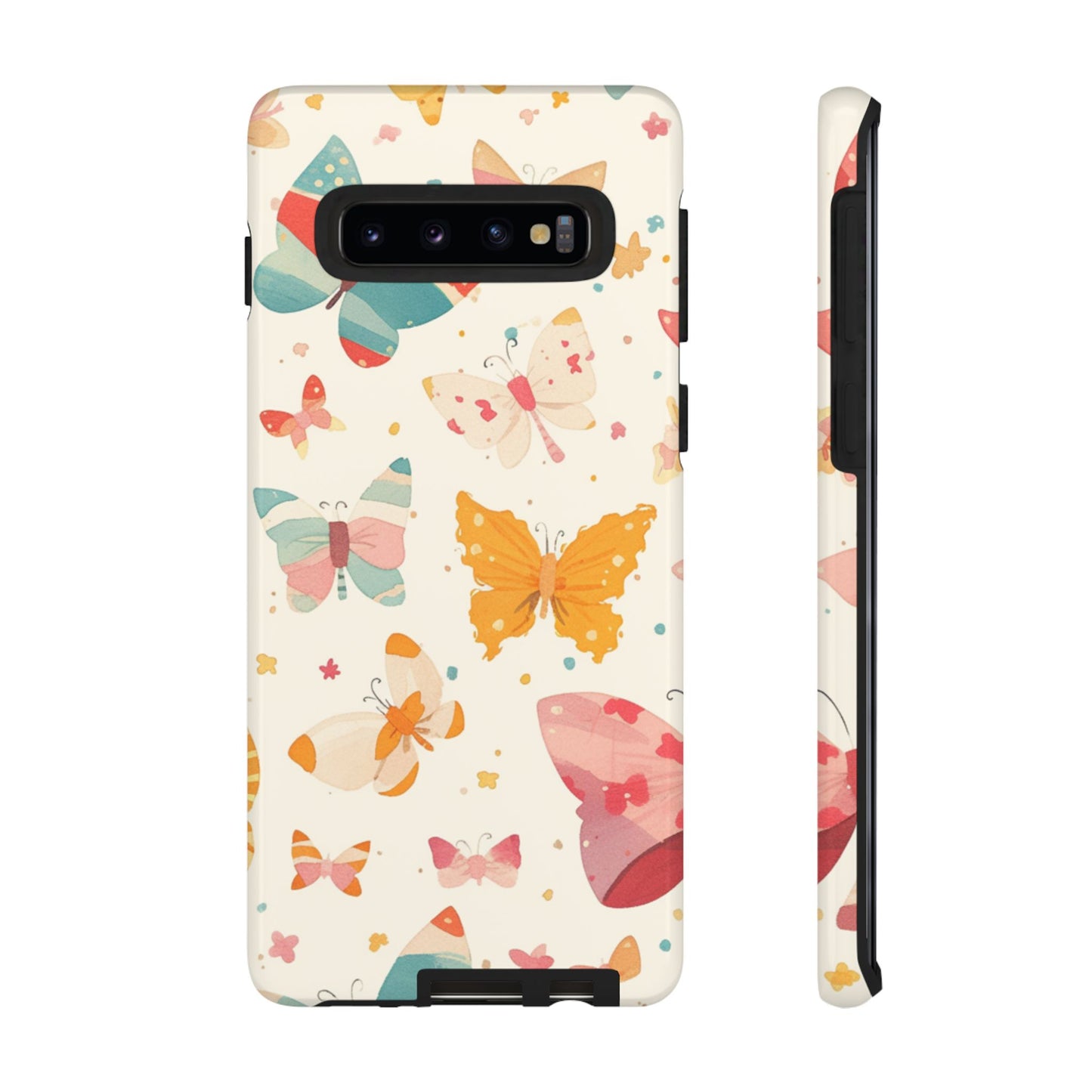 Coquette Watercolor Butterfly iPhone Case