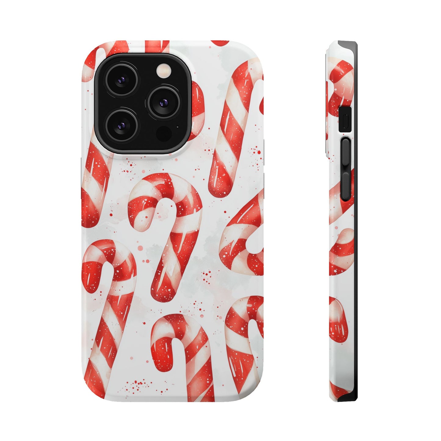 Festive Candy Cane Delight - MagSafe iPhone Series Case