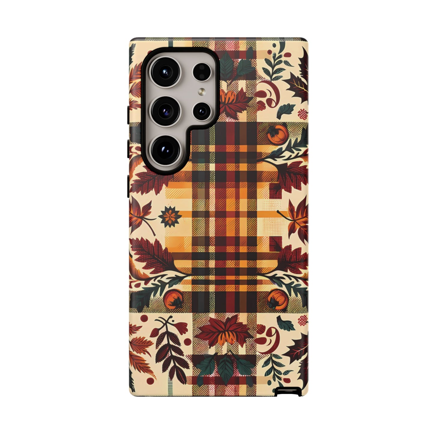 Cute Autumn Harmony Plaid Phone Case! - BOGO Cases