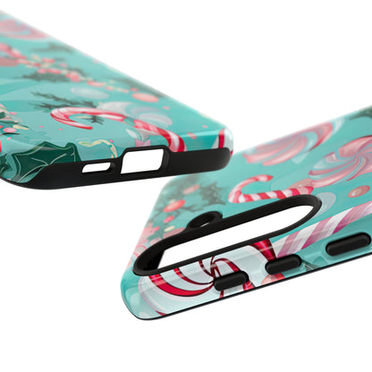 Candy Cane & Peppermint Holiday Delight – Samsung Galaxy Series Case