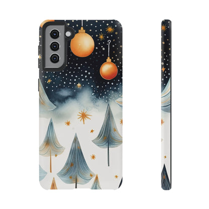 Winter Wonderland Gold Ornament –Samsung Galaxy Series Case