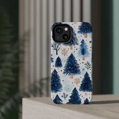 Winter Forest Watercolor - MagSafe iPhone Series Case