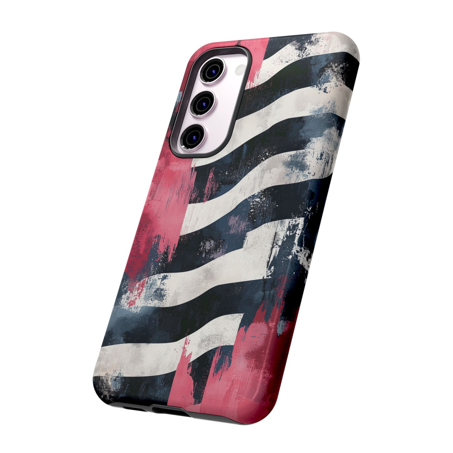 Blood Zebra Samsung Case – Bold Red & Black Pattern