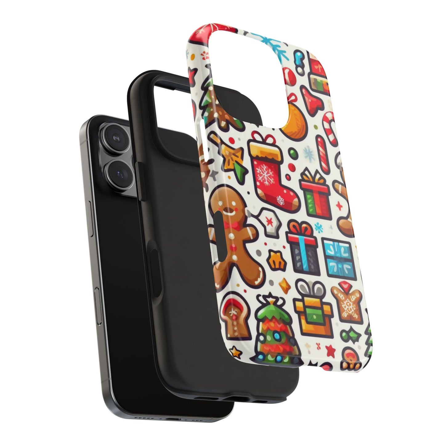 Festive Christmas Icons Pattern – iPhone Series Case