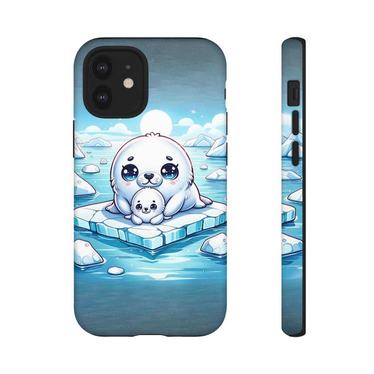 Arctic Embrace Seal iPhone Case