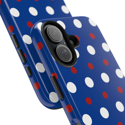 Patriotic Polka Dots – iPhone Case