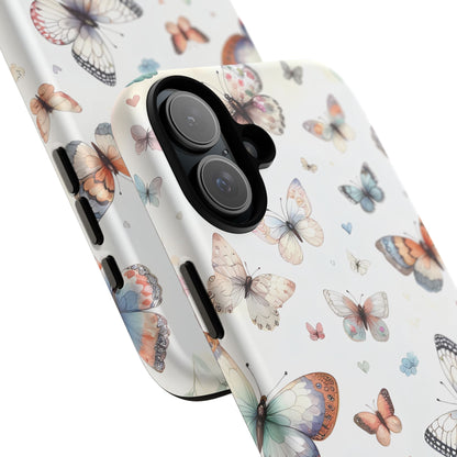 Watercolor Butterfly Phone Case for iPhone & Samsung