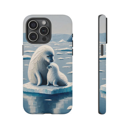 Arctic Serenity Seal iPhone Case