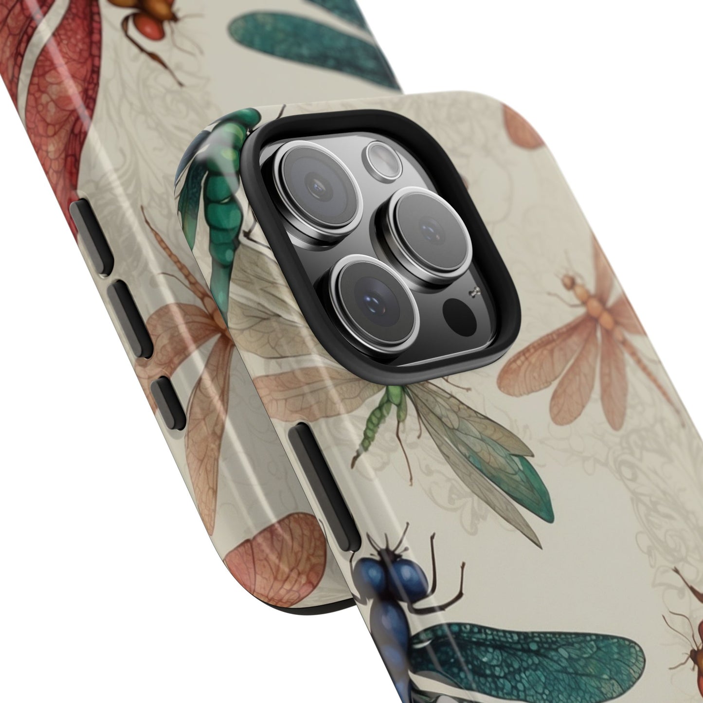 Vintage Dragonfly Garden – iPhone Series Case