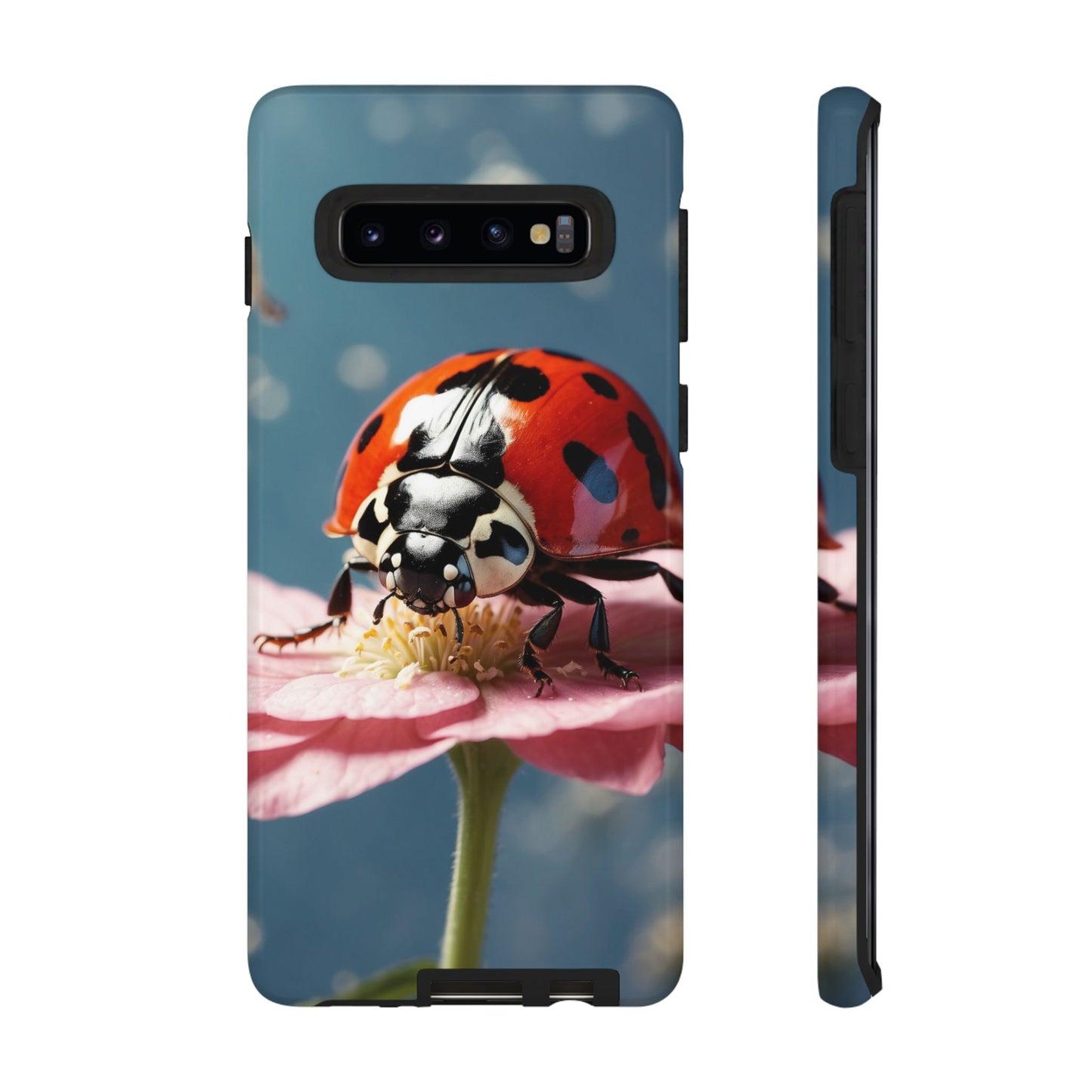 Samsung Galaxy Case: Floral Ladybug Delight