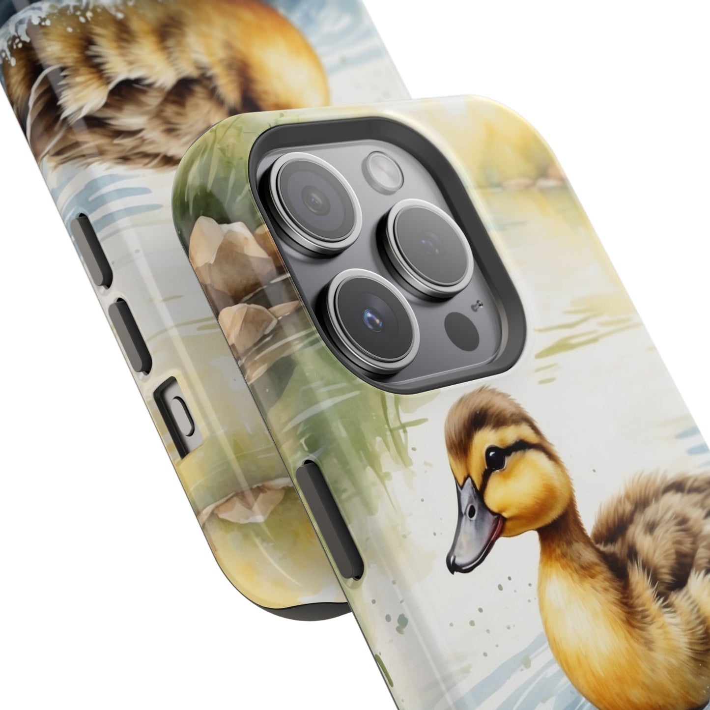 Graceful Duck Reflection – MagSafe iPhone Case