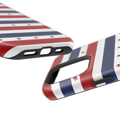 Patriotic Stars MagSafe iPhone Case