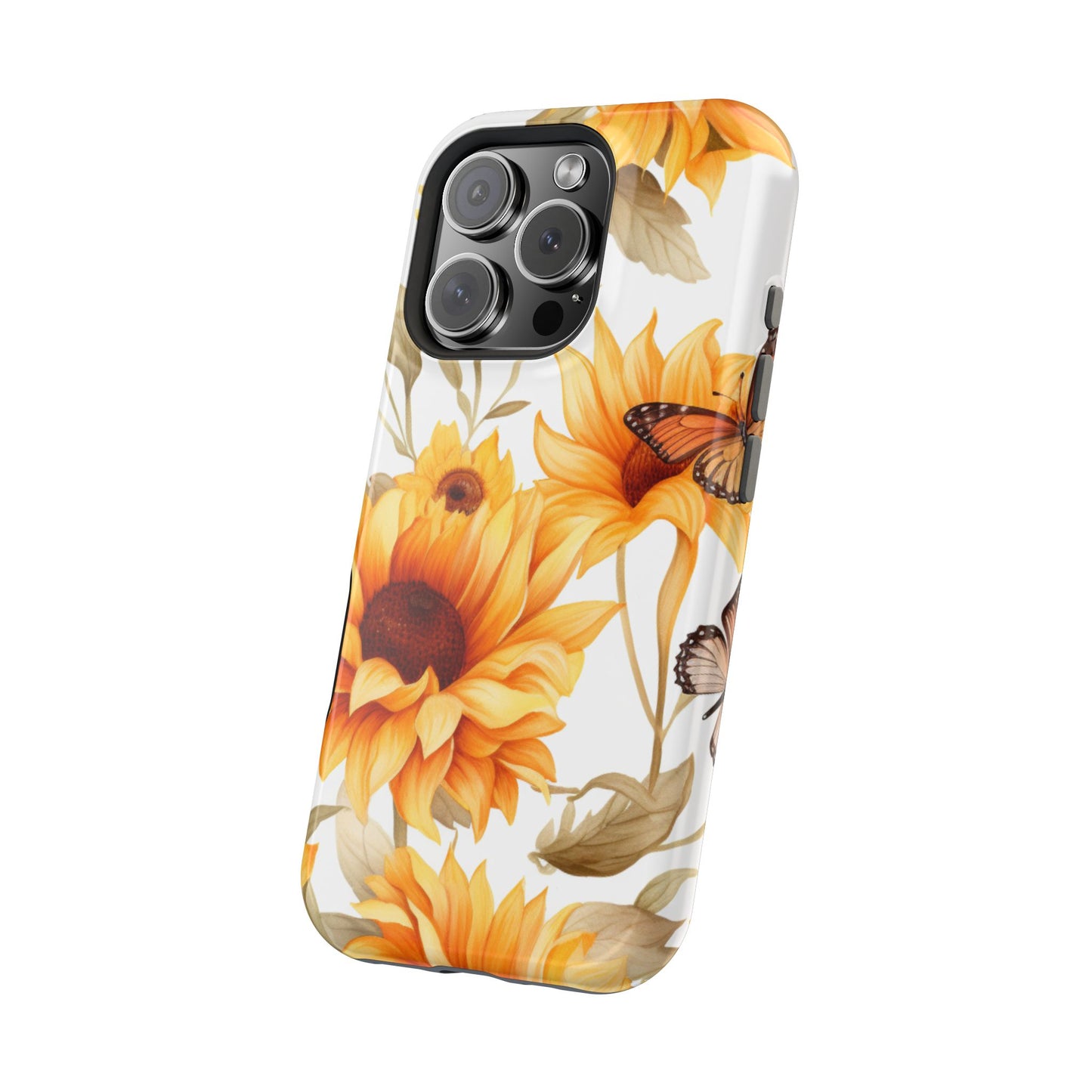 Sunflower & Monarch Garden - MagSafe iPhone Series Case