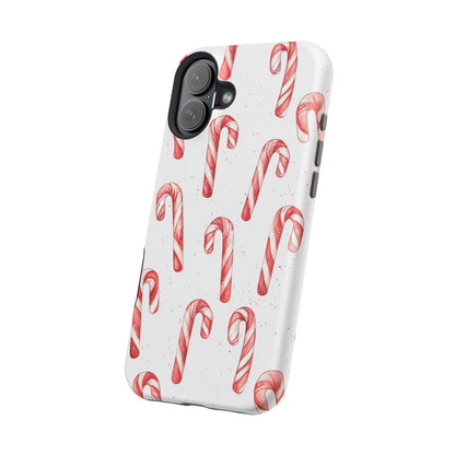 Candy Cane Christmas Pattern – MagSafe iPhone Series Case