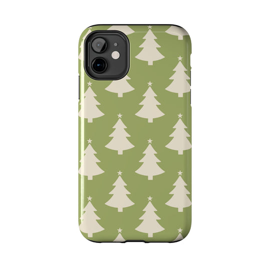 Minimalist Christmas Trees - iPhone Series Case