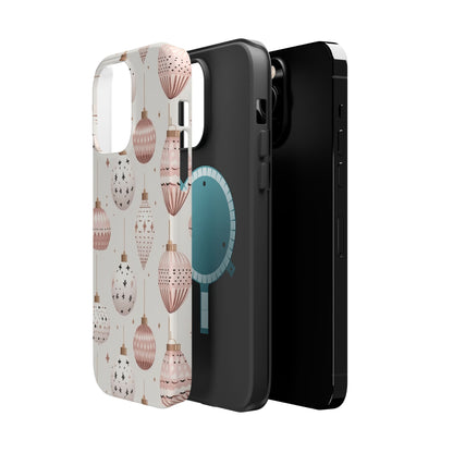 Blush Pink Holiday Ornaments - MagSafe iPhone Series Case