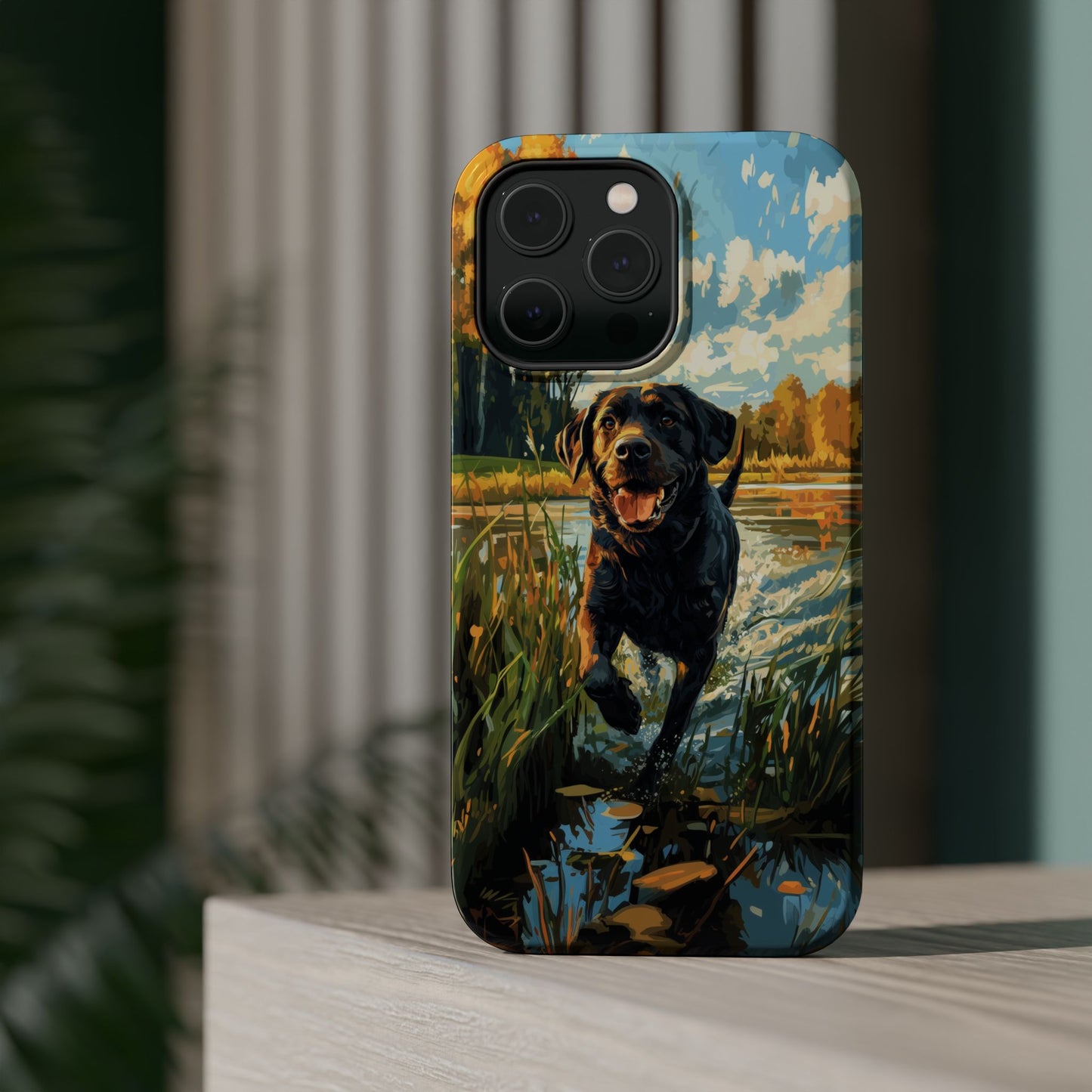 Golden Autumn Labrador - MagSafe iPhone Series Case