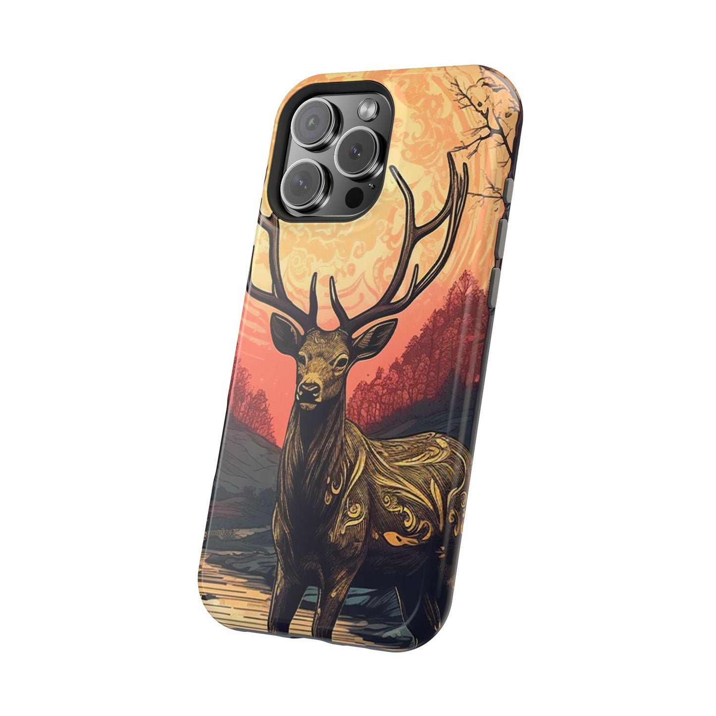 Celestial Stag – MagSafe iPhone Case