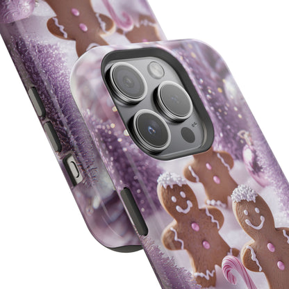 Pastel Christmas Gingerbread Wonderland - MagSafe Series Case