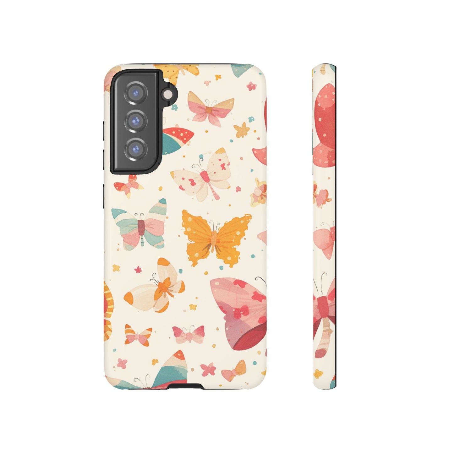 Coquette Watercolor Butterfly iPhone Case