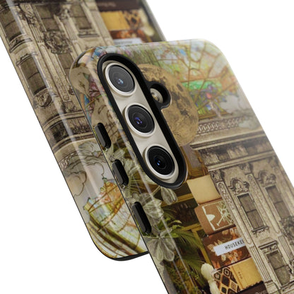 Whimsical Road Trip Collage Samsung Galaxy Case – Dual - Layer Protection with Vintage Art and Adventure Design - BOGO Cases