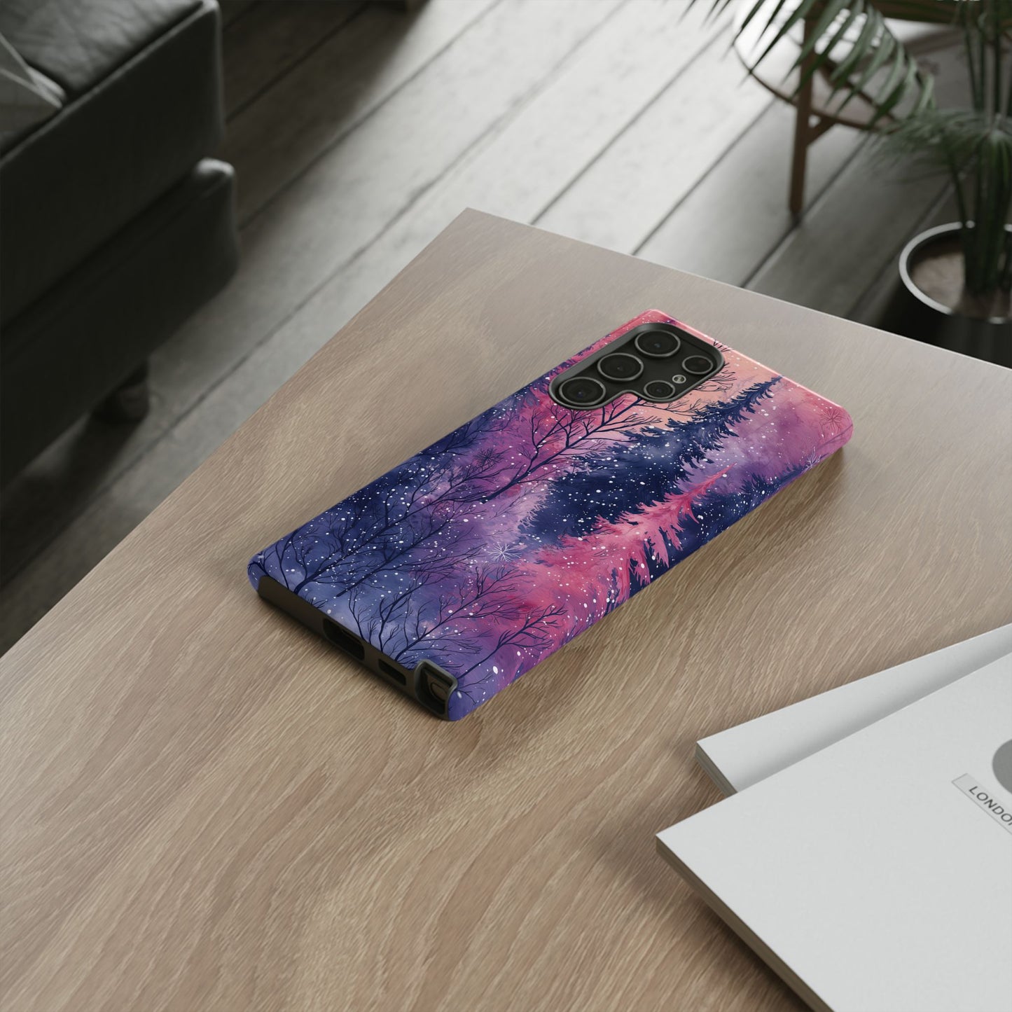 Sunset Snow Forest - Samsung Galaxy Series Case