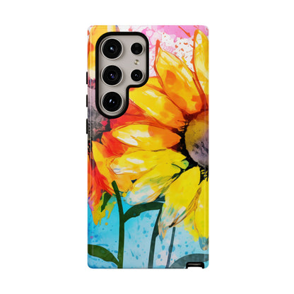 Bold Watercolor Sunflowers - Samsung Galaxy Series Case