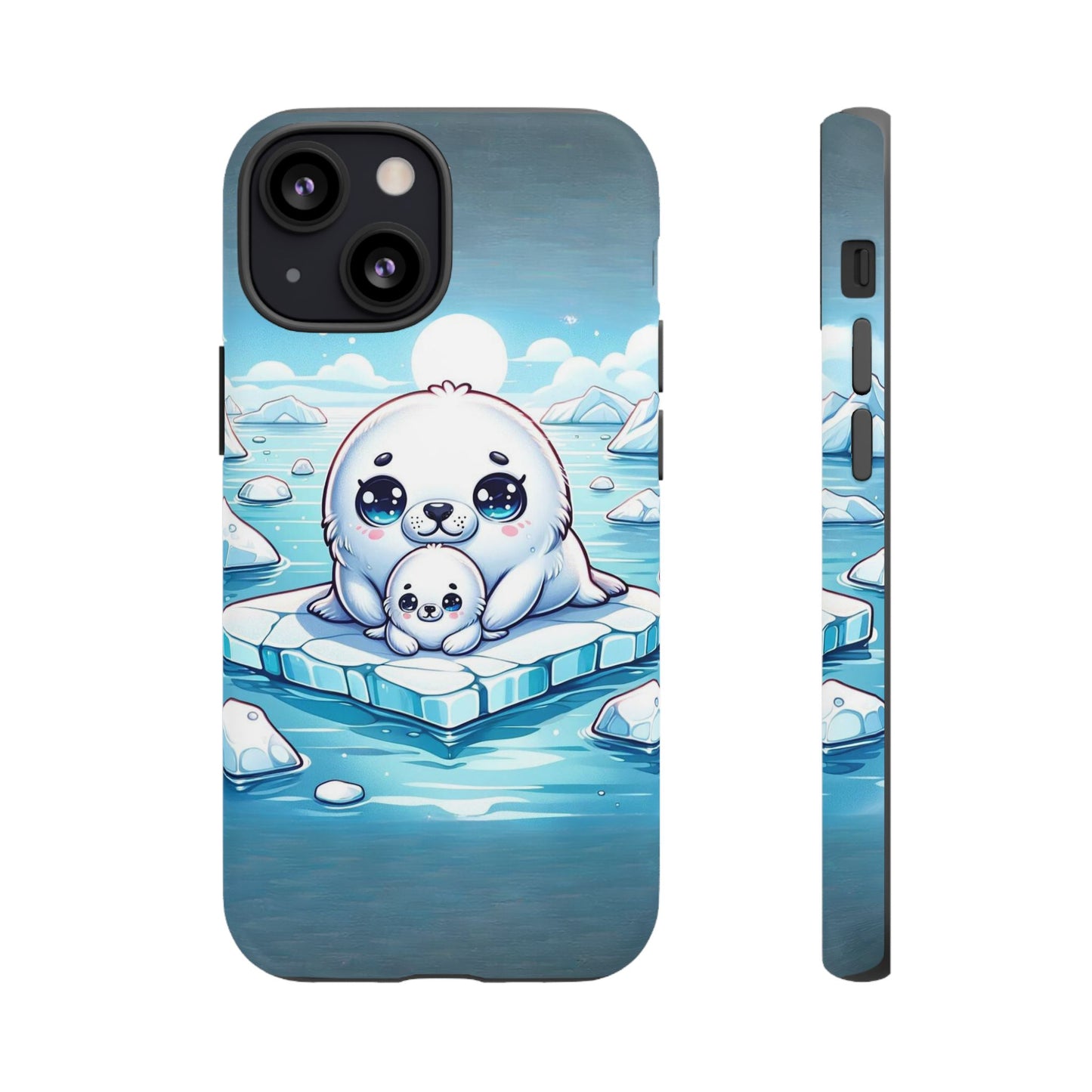 Arctic Embrace Seal iPhone Case