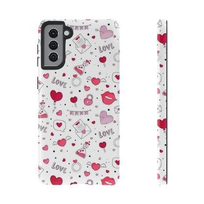 Samsung Galaxy Case: Romantic Love-Inspired Icons Case