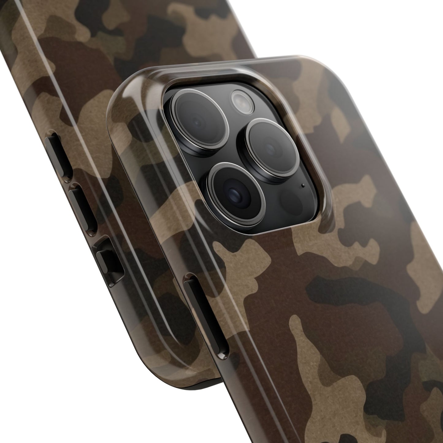 Classic Camouflage iPhone Case – Rugged Woodland Camo Protection