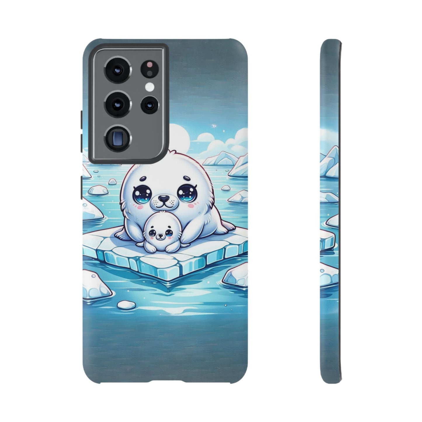 Arctic Embrace Seal iPhone Case